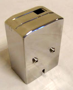 ATOVAL TOLERIE: Pi&egrave;ce en inox finition poli-miroir.